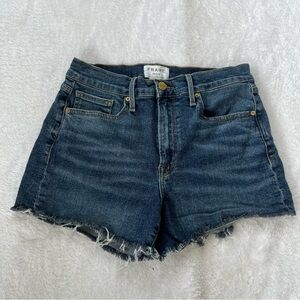 Frame high rise jean Shorts